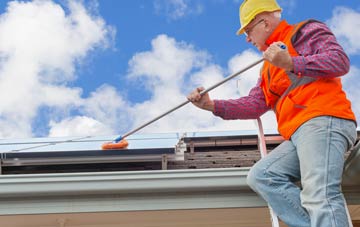 Hampton On The Hill soft wash roof cleaning